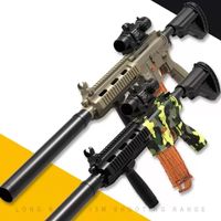 M416 Ручная стрельба из винтовки с мягкой пулей для мальчиков Kids Wily Pneumatic Blaster Model Outdoor Game реквизит