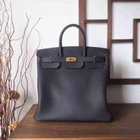 Birkins H Designer Bag Sendi borse in stile donna classica borsa per ordinare grandi dimensioni hac unisex 30 cm e uomo che fa shopping viaggiando ogni giorno 2023