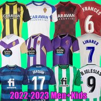 22 23 Echte Zaragoza Valladolid Fran Gamez voetbaltruien 2022 2023 Kagawa Real Betis voetbal shirts kinderen thuis derde camiseta de futbol fede sergi guardiola oscar