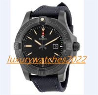 Zr Factory Mens Watch 44 mm Ref.v1731110 Movimiento autom￡tico Mec￡nico Dial negro Correa de nylon Sapphire Sport Wallwatch de lujo Montre de Luxe