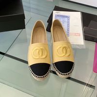 Classics Women Apartrilles Plan Designer Shoes Canvas y Real Lambskinkers Bapas Toe Toe Fashion Casual Shoe 00 00