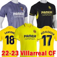 2022 2023 Villarreal CF soccer jersey 22 23 PAU GERARD PACO ...