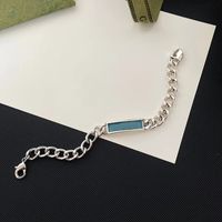 Pulseiras da cadeia de links de designer de alta qualidade Bracelet Bracelet Jewelry Carta de luxo Pingente G Bracelet para mulheres Acessórios de brinco de charme de ouro