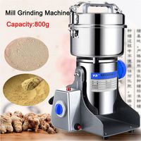 DHL 800G Coffee Food Food Grinder Machine Machine Gristmill Home Medicine Powder Crusher Grains287a