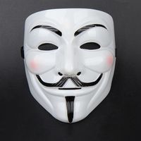 Parti Maskeleri V Vendetta Maskeleri Anonim Guy Fawkes Süslü Elbise Yetişkin Kostüm Aksesuar Parti Cosplay Masks253R
