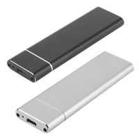 USB 3 1 a M 2 NGFF SSD Mobile Hard Disk Box Tarjeta Adaptadora Case para M2 SATA SSD USB 3 1 2230 2242 2260 22802544