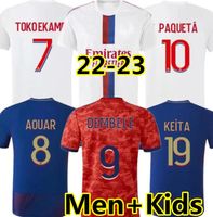 22 23 MAILLOT 2022 2023 JERSEY Digital Fourth Football Shirts Tko Ekambi Cherki Aouar Home Lyon L.paqueta Dembele Denayer