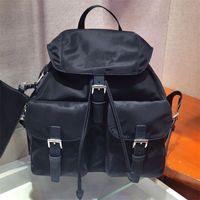 High Quality Nylon Designer Backpack Shoulder Bags Black Bac...