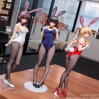Gztzmy anime Saenai Herine no Sodatekata Kasumigaoka Utaha ing Bunny Girl Girls Pvc Action Toys Gift T178r
