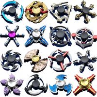 Fidget Spinner Finger Toy Pack Zinc Alloy Metal Hand Spinners Fingertip Gyro Spinning Top Top Just Recorsed Recoried Adeive Toyver