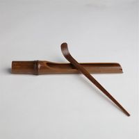 Ceremonia del té de bambú Seis caballeros de la aguja de la aguja Dos juegos de accesorios Manual Spoons321c