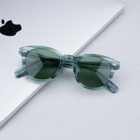 Gafas de sol Mujeres verdes 2022 Cary Grant Mens con gafas de lente Oliver Vintage Original BoxsungLassessungLasses