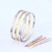 2022 Boléteis de pulseiras de novas moda para homens e mulheres de alta qualidade aço inoxidável Bracelets de diamante Designer de designer de festas Jóias de casamento