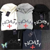 Sweats à capuche masculins multi-couleurs NOAH Cross Cross Fleep de haute qualité hommes Femmes Pullover Sweats Sweatshirts T220825