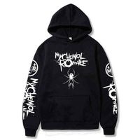 My Chemical Romance Hoodies Punk Band Mode -Kapuze -Sweatshirt Hip Hop Hoodie Pullover Frauen Frauen Sport Casual Rock Top Kleidung G1228230x