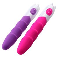 Seks Oyuncak Masajı Vibratör Vibratörler Oyuncaklar Kadınlar İçin Mermi Silikon 10 Hız G Spot Klitoris Stimülatör Yapay penis Titreşimli Mastürbatör