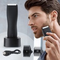 Máquina de corte de cabelo profissional de aparador de cabelo barba barba barbeador elétrico para homens áreas íntimas Segurança de barbeador de cabelo CLIPPER 220827
