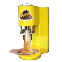 2021 New Spaghetti Ice Cream Machine Yellow White Red Violet المستخدمة في متجر الوجبات الخفيفة ومتاجر الأطعمة الباردة Easy307a