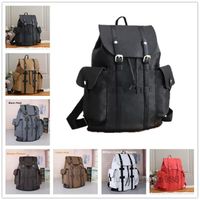 5a bookbags satchels backpack estilista designer luxuoso emboing s bolsas de mochila de couro de couro de couro