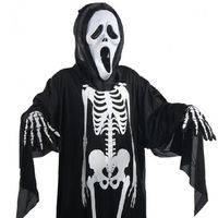 2017 Halloween Ghost Skeleton Costume Gloves Gloves Devil Mask Scary Costumes для детей для взрослых Cosplay Holiday Clothing LX3499267Z