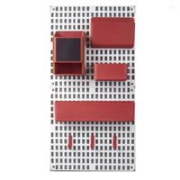 Hooks Wall Mount Pegboard Combination Home Kitchen Storage S...