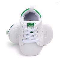 First Walkers 2022 Brand Born Toddler Baby Girl Boy Boy Soft Sole Toile Crib Chaussures Sneaker Pr￩walker Ventil￩ 0-18M
