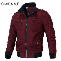 Jackets Men Jackets Bomber Fashion Casual Windbreaker Coat Spring Autumn Outwear Stand Slim Militares S 220829
