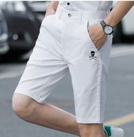 Мужская одежда летние для гольфы шорты с твердым цветом мода повседневная Марклона носит быстро сухающуюся воздухопроницаемость