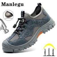 Dress Shoes Steel Toe Safety Boots Men Women Work Breathable...
