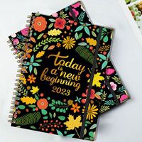 2023 A5 Creative Coil Notepbook Portable Botepad Index List Diary Weekly Planna Planner Расписание записные книжки.