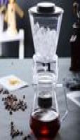 Ice Drip Coffee Pot Glass Coffee Maker منظم مرشح التنقيط البارد أواني البرودة الجليد Brewer Percolators Espresso Coffee TE889 2103