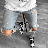 Jeans jeans jeans pantaloni per jeans in difficolt￠ di jeans snam pantaloni in denim pantalon casual hombre skinny streetwear2480