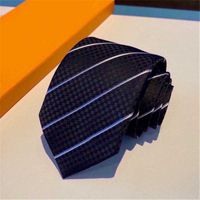 Модная полоса связывает жаккардовый шелковый дизайн галстук для мужчин бизнес -отдых Cravat