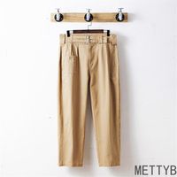 Pantaloni da uomo esterno gurkha uniforme militare dritta uniforme di cintura a livello medio cotone266s solido