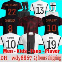 22 23 Hummels Soccer Jersey Fans Joueur Version Germanys 2022 2023 Kroos Gnabry Werner Sane Reus Muller Kimmich Football Shirt Germanies Men Kid Kit Set Uniforms