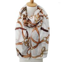 Bufandas Fashion Spring Women Diseñador de bufanda Estampado de estampado Wraps Femme Soft Viscose Bandana Foulard 180cm 90cm