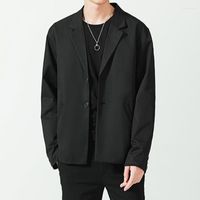 Men' s Suits Blazer Jacket Windbreaker Coat Men Casual S...