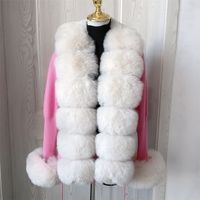 여자 모피 가짜 여자 니트 스웨터 가디건 스프링 가을 가을 우아한 니트 스웨터 가짜 모피 칼라 레이디스 패션 코트 220830
