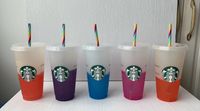 Starbucks Matte Black Cups – glowstarr.customs
