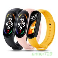M7 Smart Watch Heart Frequenz Blutdruck Bluetooth Messgerät Schritt Musik Wetter Schlafüberwachung Smart Sport Bracelet Uhr