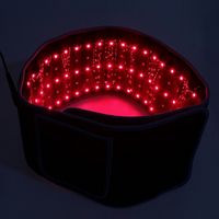 Factory Droppishing Cinturón de adelgazamiento de cuerpo completo Dolor de cintura de cuerpo 660 nm 850 nm Terapia de luz roja infrarroja cinturones LED LED