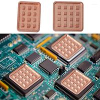 Enfriamiento de la computadora 5 piezas disipador de calor de cobre para vga gpu miniatura radiador ddr3 ram memoria chipset ic