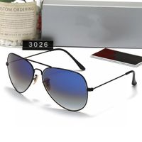 Designer Sonnenbrille Modemarke Retro Vintage Sonnenbrille für Frauen Herren Metal Oval Fram Premium Militärstil Klassiker Square Pilote Fahrgolf UV -Schutzschutz