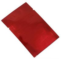 Open Up Aluminum Foil Packging Bag 500Pcs  Lot Top Red Heat ...