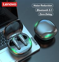Lenovo XT92 TWS Gaming Bluetooth 51 fone de ouvido Redução de ruído de baixa redução de fones de ouvido sem fio com MIC 9D HIFI Headsets5822627