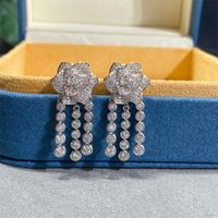 Frauen Designer Armband Ohrringe Halskette Sets Mode Luxusmarke Freizeit Schmuck Set Klassische Buchstaben Bling Diamond Rose Halsketten