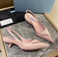 Klasikler Lüks Marka Sandalet Tasarımcı Ayakkabı Moda Slaytlar Yüksek Topuklu Çiçek Brokar Geri Deri Yüksek Topuklu Kadın Ayakkabı Sandal By Top99 013