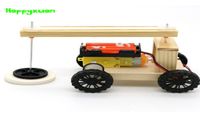 Kits de energia elétrica do happyxuan DIY Sweeping Robot Physics Science Experiment Toy Childre