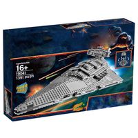 В складе 05062 1391 PCS Imperial Star Blocks Разрушитель Совместимый с 75055 19041 Wartoy Bricks Kid Gift Toys240u