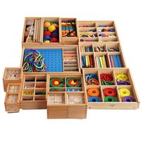Hölzerne Montsori Spielzeugmaterialien 15 in 1Gam Holz Puzzle Bildungsfrosch -Spielzeug für Kinder Bildung2543